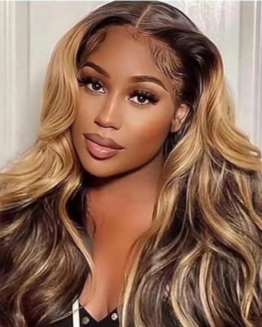 Virgin 4/27 13x6 Body Wave Lace Frontal Wig